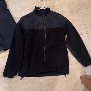 US Navy Black Fleece Liner for Utility Jacket Size XSmall - Short